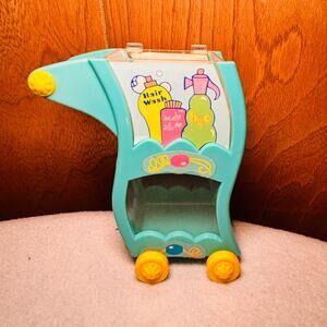 Vintage Barbie Salon Spa Beauty Cart Buggy Accessory Mattel Doll Furniture